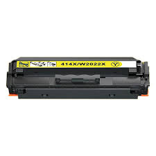 HP 414X W2022X Yellow High Yield Toner Cartridge With Chip New Compatible